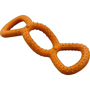 Arlee Home & Pet Max Fusion Made with Nike Grind Tug Dog Toy, Orange