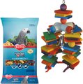 Kaytee||Super Bird Creations Kaytee Forti-Diet Pro Health Parrot Food + Super Bird Creations 4 Way Play Toy