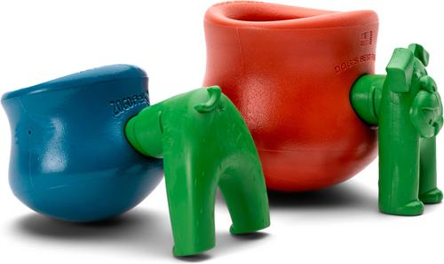 Show full view: West Paw Limited Edition Toppl Dog Toy, Cardinal, Large slide 9 of 10