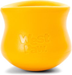 West Paw Limited Edition Toppl Dog Toy, Sunflower, Large