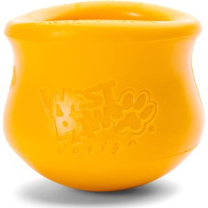 West Paw Limited Edition Toppl Dog Toy, Sunflower, Small