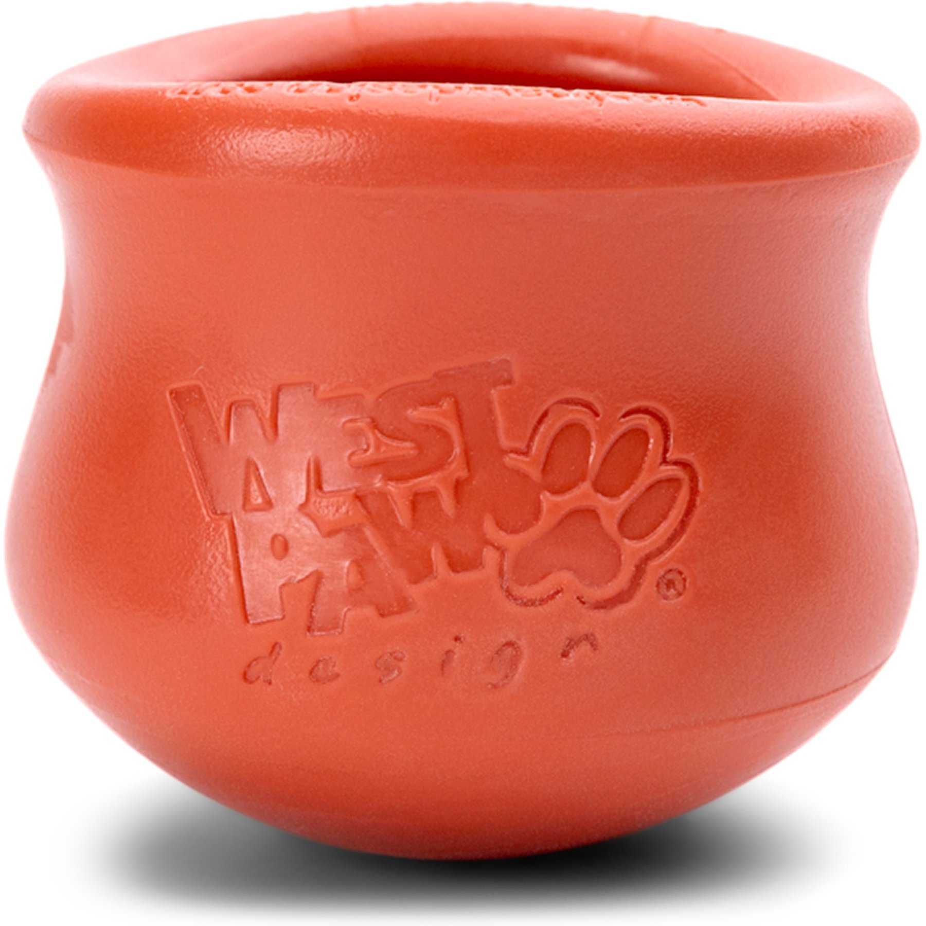 West Paw Limited Edition Toppl Dog Toy, Cardinal, Small