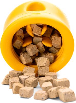 Show full view: West Paw Limited Edition Toppl Dog Toy, Sunflower, Large slide 3 of 7