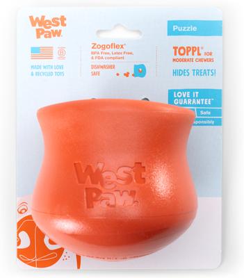 Show full view: West Paw Limited Edition Toppl Dog Toy, Cardinal, Large slide 5 of 10