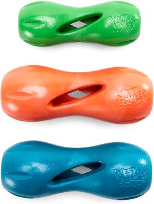 Show full view: West Paw Limited Edition Qwizl Dog Toy, Cardinal, Large slide 5 of 8