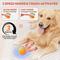 Show in main carousel: YVE LIFE Automatic Stimulation Random Path Electric Moving & Motion Boredom Relief Interactive Rolling Ball Dog Toy, Orange, Medium slide 4 of 10
