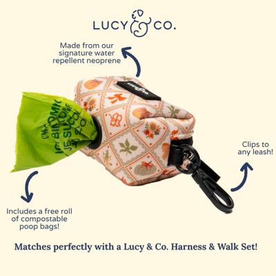 Show full view: Lucy & Co. Cozy Cottage Dog Poop Bag Holder slide 3 of 3