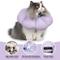 Show in main carousel: H HIDREAM Cat Cone Recovery Collar, Purple, Small slide 3 of 10