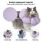Show in main carousel: H HIDREAM Cat Cone Recovery Collar, Purple, Small slide 8 of 10