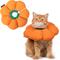 Show in main carousel: H HIDREAM Cat Cone Recovery Collar, Orange, Small slide 1 of 8