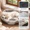 Show in main carousel: Bedsure Square Bolster Dog Bed, Brown, Small slide 4 of 12