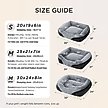 Show in main carousel: Bedsure Square Bolster Dog Bed, Grey, Small slide 8 of 11