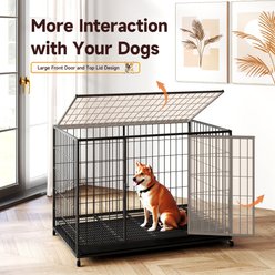 Xbrigh HIWOKK Dog Crates, Black, Medium slide 2 of 5