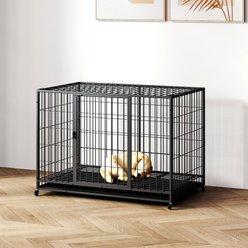 Xbrigh HIWOKK Dog Crates, Black, Small