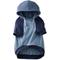Show in main carousel: Pet Passion Rocky Comfy Dog Hoodie, Navy Color Block, XX-Small slide 1 of 3