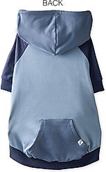 Pet Passion Rocky Comfy Dog Hoodie, Navy Color Block, X-Large slide 2 of 3