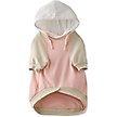 Show in main carousel: Pet Passion Rocky Comfy Dog Hoodie, Pink Color Block, XX-Small slide 1 of 3