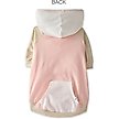 Show in main carousel: Pet Passion Rocky Comfy Dog Hoodie, Pink Color Block, XX-Small slide 2 of 3