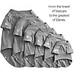 Show in main carousel: Pet Passion Toby Perfect Tee Dog Shirt, Gray Ombre, X-Small, 3 count slide 5 of 5