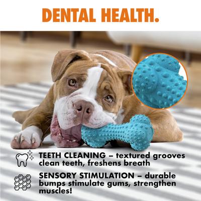 Show full view: Arlee Home & Pet Max Fusion Made with Nike Grind Pulse Dog Chew Toy, Orange, Small slide 5 of 11