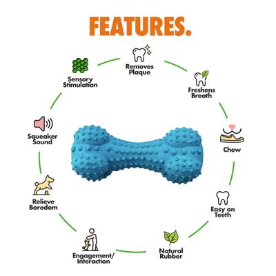 Show full view: Arlee Home & Pet Max Fusion Made with Nike Grind Pulse Dog Chew Toy, Orange, Small slide 4 of 11