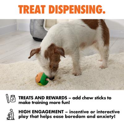 Show full view: Arlee Home & Pet Max Fusion Made with Nike Grind Quantum Dog Ball Toy, Multi slide 6 of 11