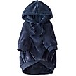 Show in main carousel: Pet Passion Cooper Velour Hoodie, Navy, Large slide 1 of 4