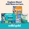 Show in main carousel: Solid Gold Five Oceans Variety Pack Grain-Free Shreds in Gravy Wet Cat Food, 3-oz can, case of 12 slide 8 of 10