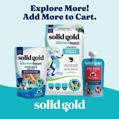 Show full view: Solid Gold Protein Shred with Real Chicken & Vegetables Dog Food Topping, 3-oz bag, 12 count slide 8 of 10