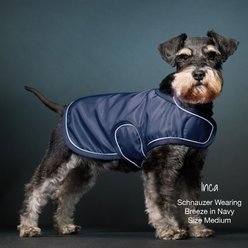 Pet Passion Breeze Windbreaker Dog Coat, Navy, Small slide 2 of 4