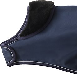 Pet Passion Breeze Windbreaker Dog Coat, Navy, Medium slide 2 of 4