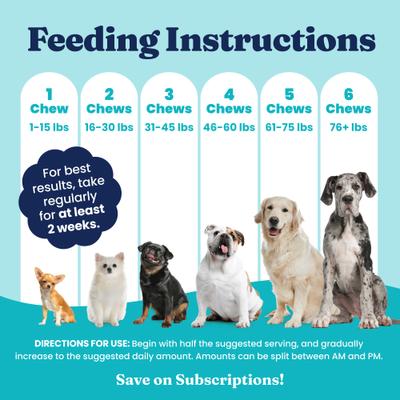 Show full view: Solid Gold Keep Calm & Wag On Calming Aid Chew Supplement for Dogs, 120 count slide 7 of 11