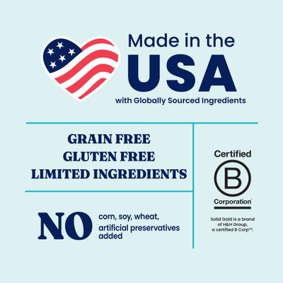 Show full view: Solid Gold Turkey Grain-Free Bone Broth with Pumpkin & Ginger Dog Food, 8-oz pouch slide 7 of 11