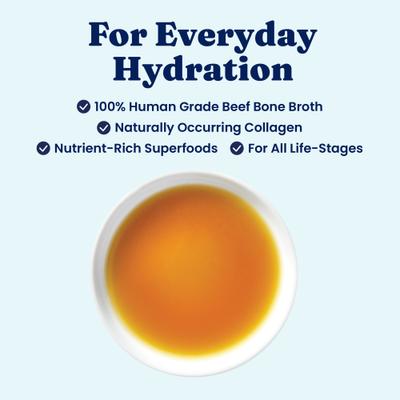 Show full view: Solid Gold Beef Bone Broth with Turmeric Dog Food Topper, 48-oz bundle  slide 8 of 12