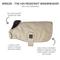 Show in main carousel: Pet Passion Breeze Windbreaker Dog Coat, Khaki, XX-Large slide 2 of 6