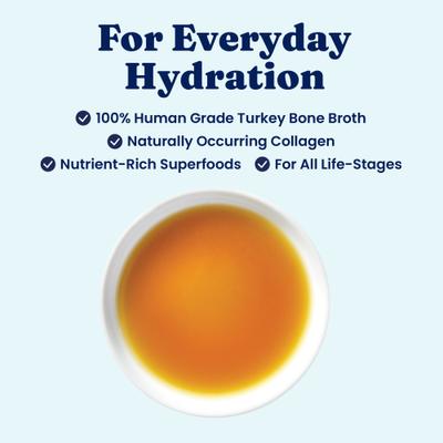 Show full view: Solid Gold Turkey Bone Broth with Pumpkin & Ginger Dog Food Topper, 48-oz bundle  slide 4 of 11