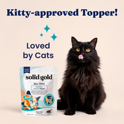 Show full view: Solid Gold Gut Health Grain-Free Nutrient Absorption & Digestion Cat Food Topper, 16-oz bag slide 6 of 10