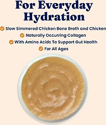 Solid Gold Bone Broth Chicken Shreds Grain-Free Wet Cat Food Topper, 3-oz pouch, case of 12 slide 2 of 7