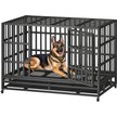 Show in main carousel: Xbrigh Heavy Duty Indestructible Escape Proof Steel Dog Crate, Black, Small: 38-in slide 1 of 6