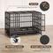 Show in main carousel: Xbrigh Heavy Duty Indestructible Escape Proof Steel Dog Crate, Black, Large: 48-in slide 5 of 8