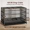 Show in main carousel: Xbrigh Heavy Duty Indestructible Escape Proof Steel Dog Crate, Black, Large: 48-in slide 4 of 8