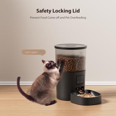 Show full view: IMIPAW Stainless Steel WIFI Automatic Cat& Dog Feeder, 3-L slide 9 of 11
