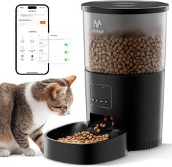 IMIPAW Stainless Steel WIFI Automatic Cat& Dog Feeder, 3-L