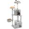 Show in main carousel: TSCOMON Multi-Level 55-in Plush Cat Tree & Condo with Scratching Post, Light Gray slide 8 of 9