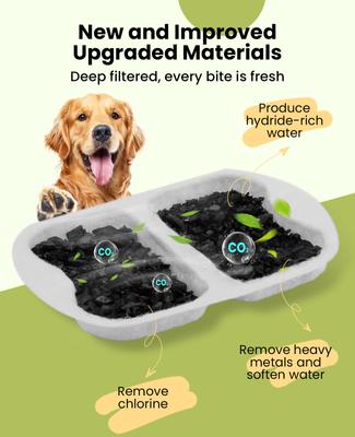 Show full view: OneIsAll Stainless Steel Dog & Cat Water Fountain Replacement Filters, 8 count, Large: 7-L slide 4 of 9