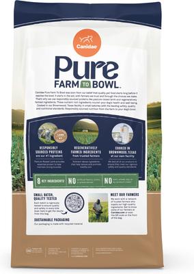 Show full view: CANIDAE Pure Real Lamb & Brown Rice Recipe Dry Dog Food, 22-lb bag slide 3 of 10