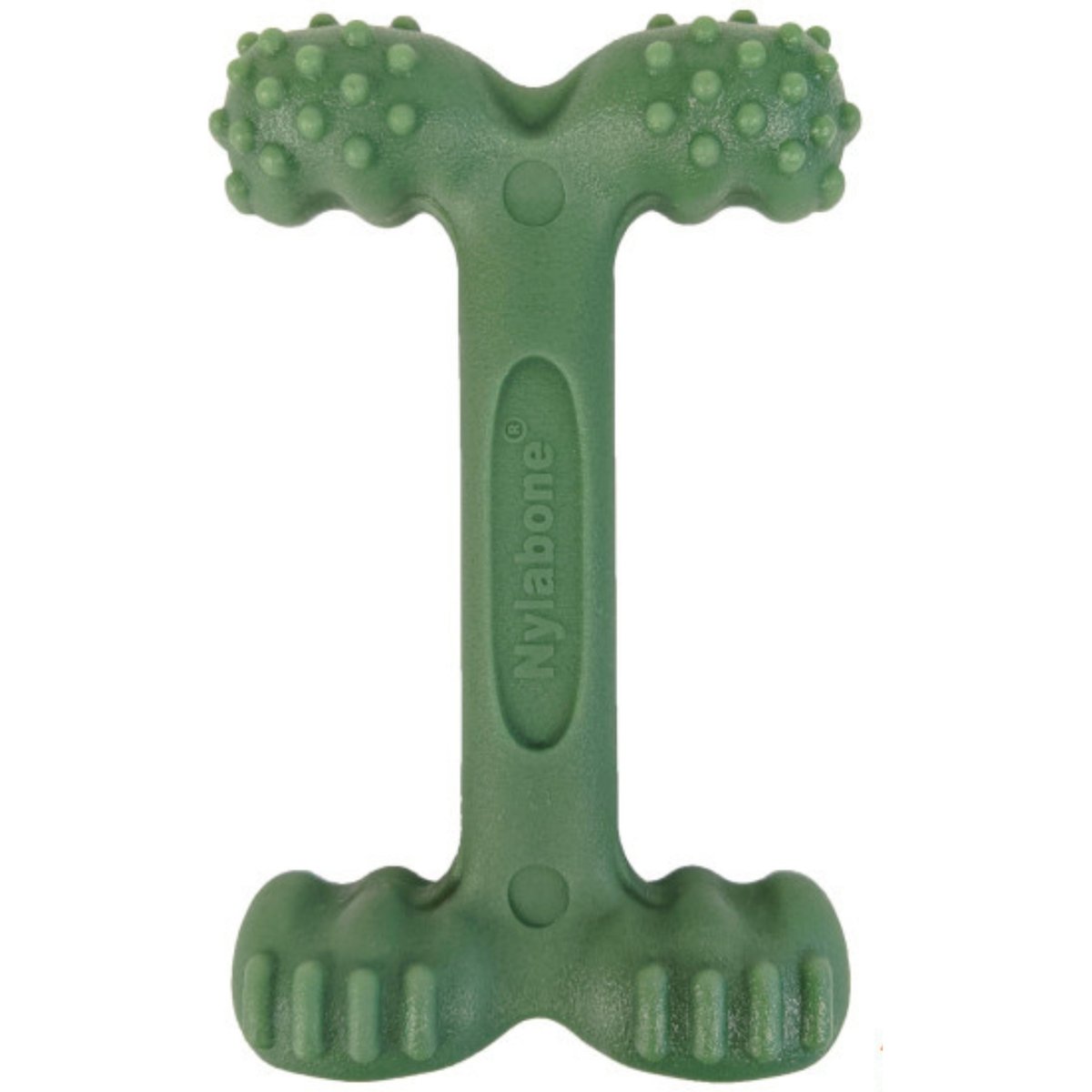 Nylabone Power Chew Easy-Hold Dog Dental Chew Toy Easy Hold Bacon, Large