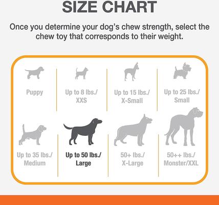 Show full view: Nylabone Power Chew Easy-Hold Dog Dental Chew Toy Easy Hold Bacon, Large slide 6 of 11