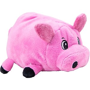Outward Hound Fattiez Pig Squeaky Plush Dog Toy