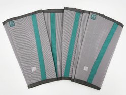 Majyk Equipe Horse Fly Boots, Turquoise/Silver, Horse, 4 count